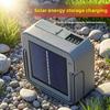 Luz LED solar para camping, lámpara de emergencia exterior recargable y multifuncional con carga USB
