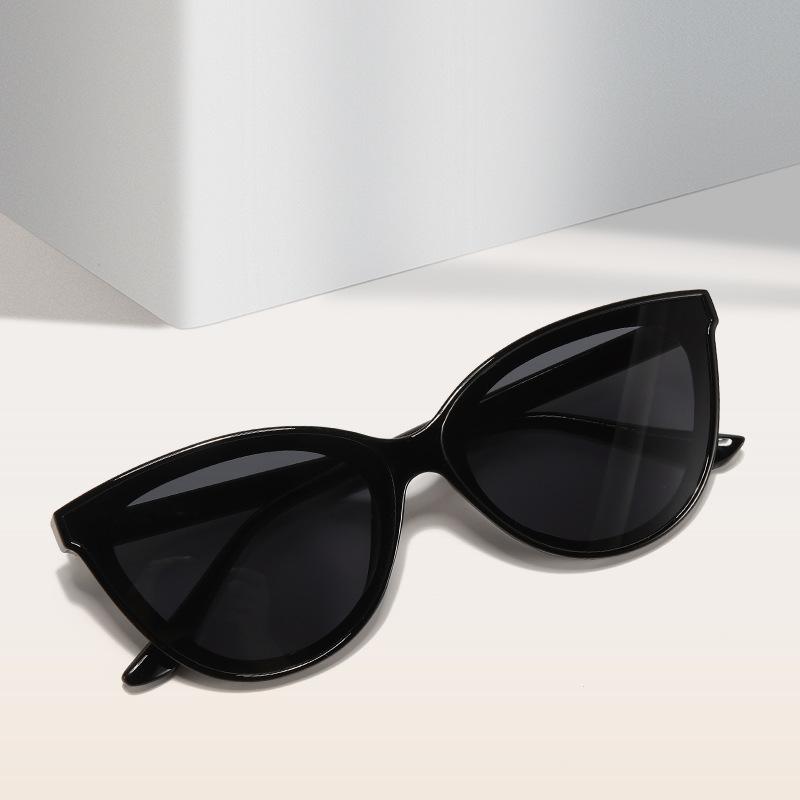 Premium Large Frame Cat Eye Sunglasses ladies New Retro Minimalist Style Gradient Sun Glasses High Quality Eyeglasses UV400