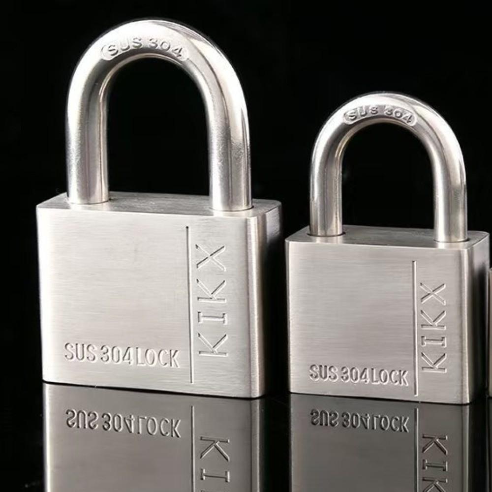 304 Stainless Steel Dormitory Cabinet Padlock Anti-theft Secure Suitcase Security Lock Waterproof