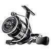 Mavllos TS-Black Saltwater Spinning Reel Speed Ratio5.2:1 Metal Spool Interchangeable Folding Rocker Arm Long-cast Sea Fishing Spinning Reel