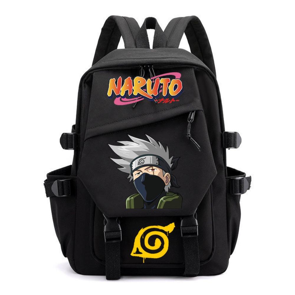 Anime Naruto Schoolbag Children's Backpack Elementary School Bag Boys and Girls Junior High School Students College Students Campus Backpack