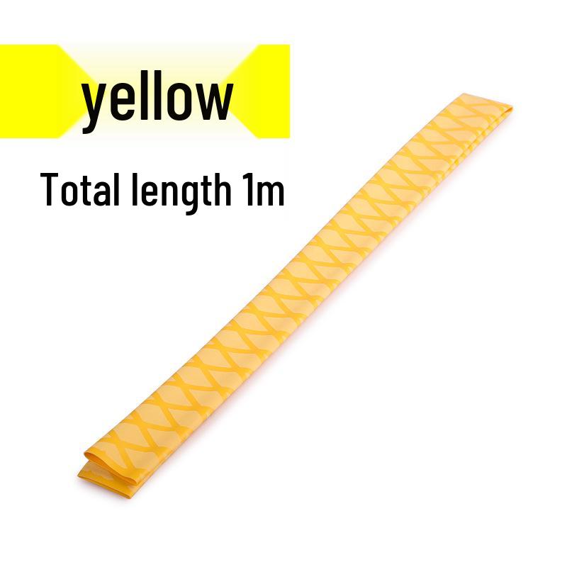 Rutschfester Wasserdichter Angelruten-Griff Schrumpfschlauch mit Schweißabsorbierendem Klebeband für Angelruten und Badmintonschläger