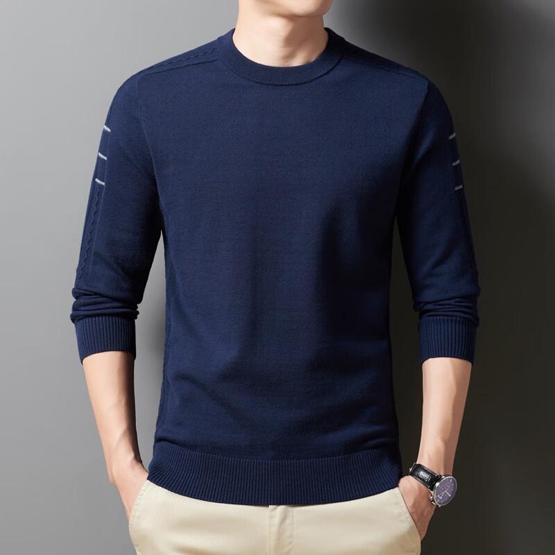 

Fengxun Men s Round Neck Sleeveless Knitted Sweater Vest FXTZZ79 2XL