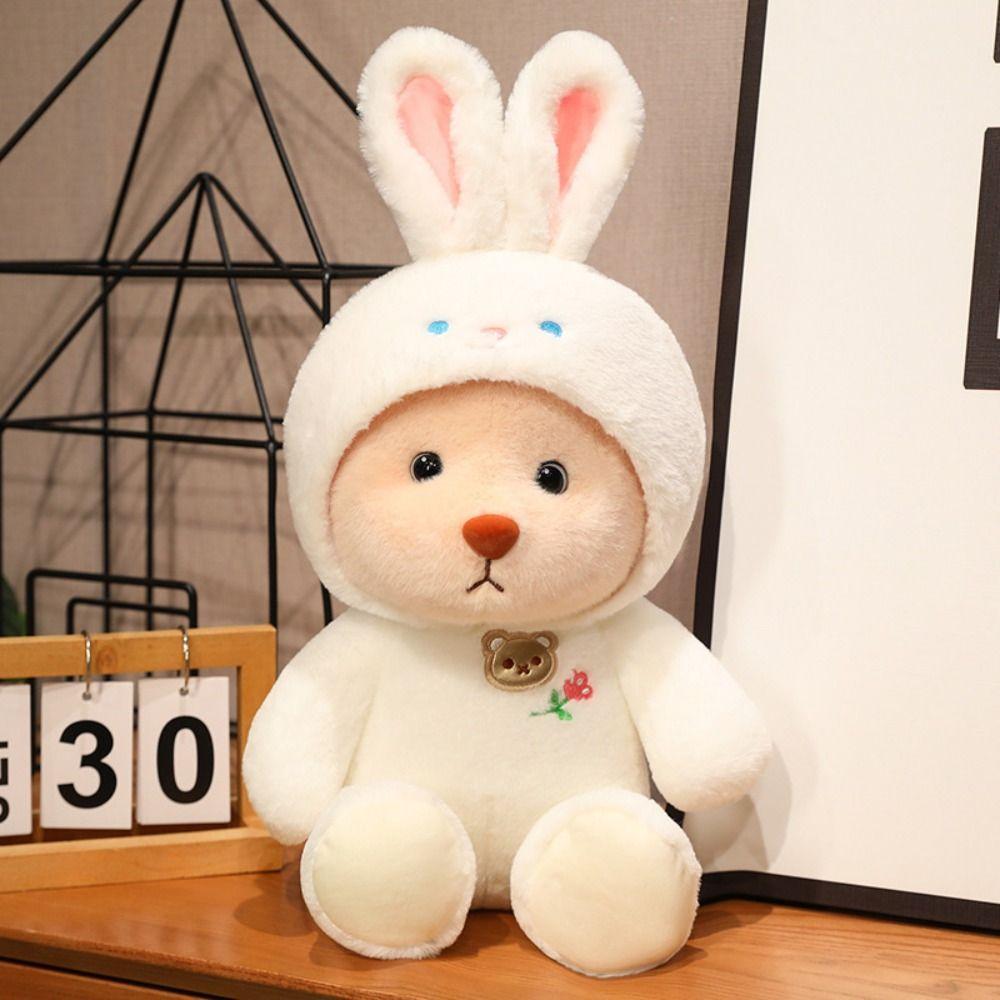 PP Cotton Dinosaur Bear Plush Toy Dressed Transformed Into Bear Doll  Home Decor