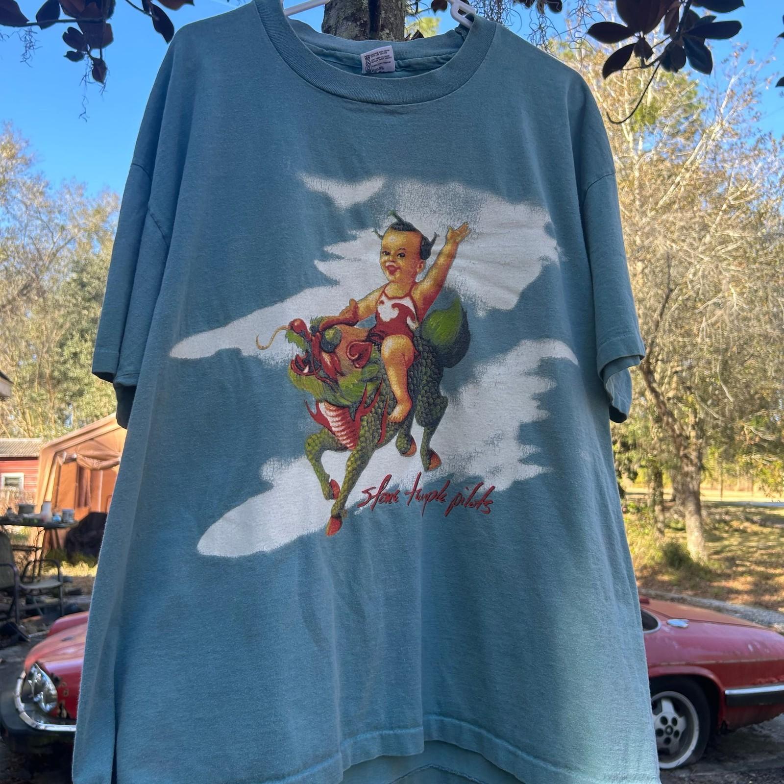 Vintage 1994 Stone Temple Pilots Purple Album Tour XL Unisex T-Shirt XXXXL