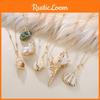 Fashionable Ocean Inspired Shell Necklace With Luxurious Gold Finish Plated