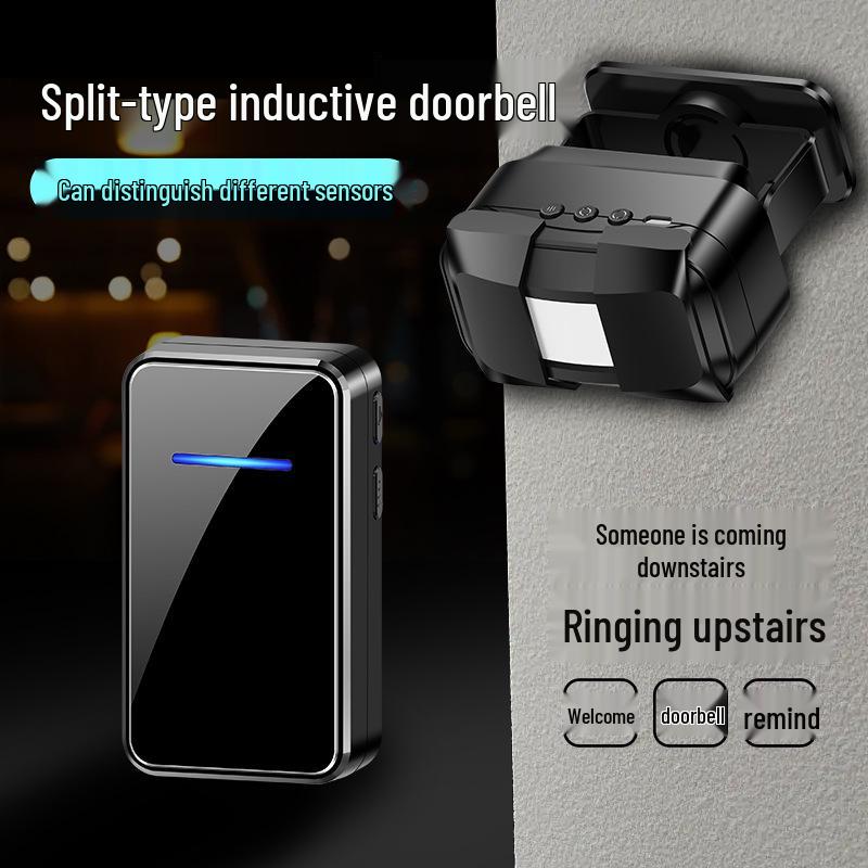 Sensor Entry Greeter: Welcome Voice Broadcast & Door Chime for Supermarkets