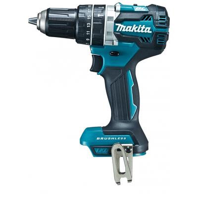 Taladro vibratorio recargable Makita HP484DZ, solo cuerpo azul, 18 V