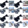 Unique Resin Savage Duck Car Ornament Angry Duck Head In Silver For Car Interior Decor