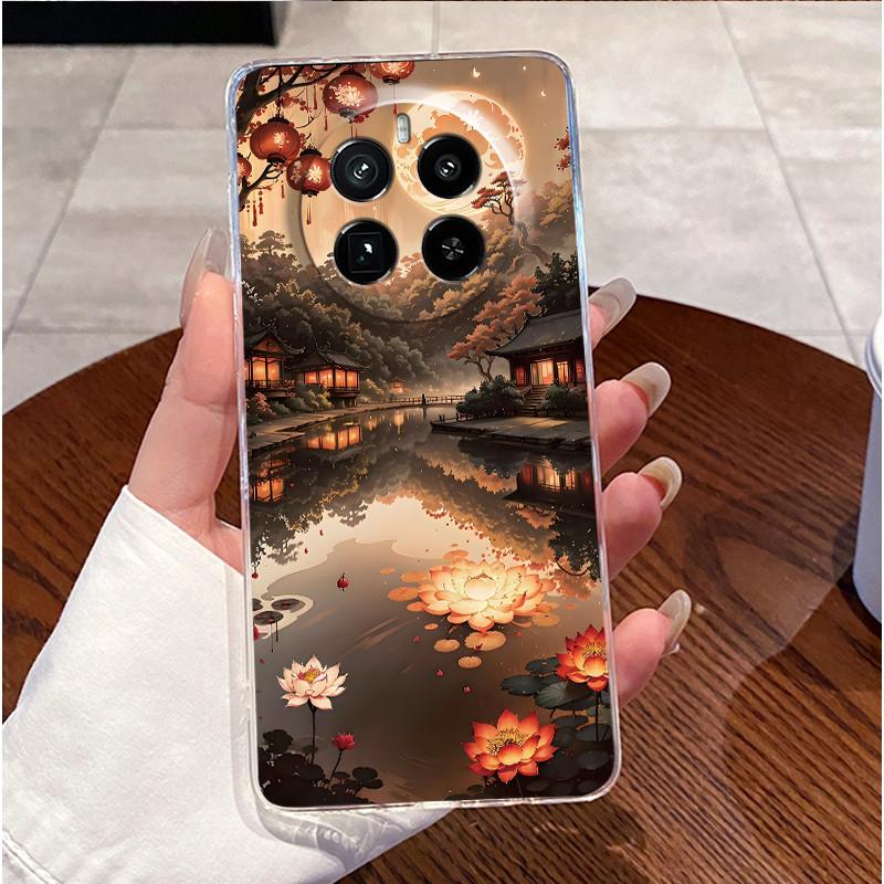 For Realme GT5 Pro Casing Clear Soft Silicone Love Heart Rabbit Cute Cartoon Back Cover for Realme GT 5 Pro 5G Phone Case Bumper