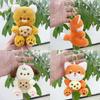 Adorable Plush Cookie Bear Keychain And Bag Charm Soft Toy For Kids And Adults