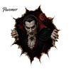 Festive Room Wall Accents 3D Break-in Halloween Sticker, Realistic Haunted House Decal, Removable Horror Theme Photo Background PVC Mural for