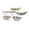 44 Pcs Wire Brush Set Brass Steel Wire Pen Cup T Shape Brush Set for Cleaning Polishing Deburring