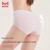 Maoren Women's High Waist Cotton Tummy Control Underwear 4-Pack