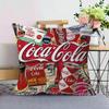 C-Coca Logo C-Colas Kissenbezug Für Schlafzimmer Zimmer Und Wohnzimmer Sofa Dekokissenbezug