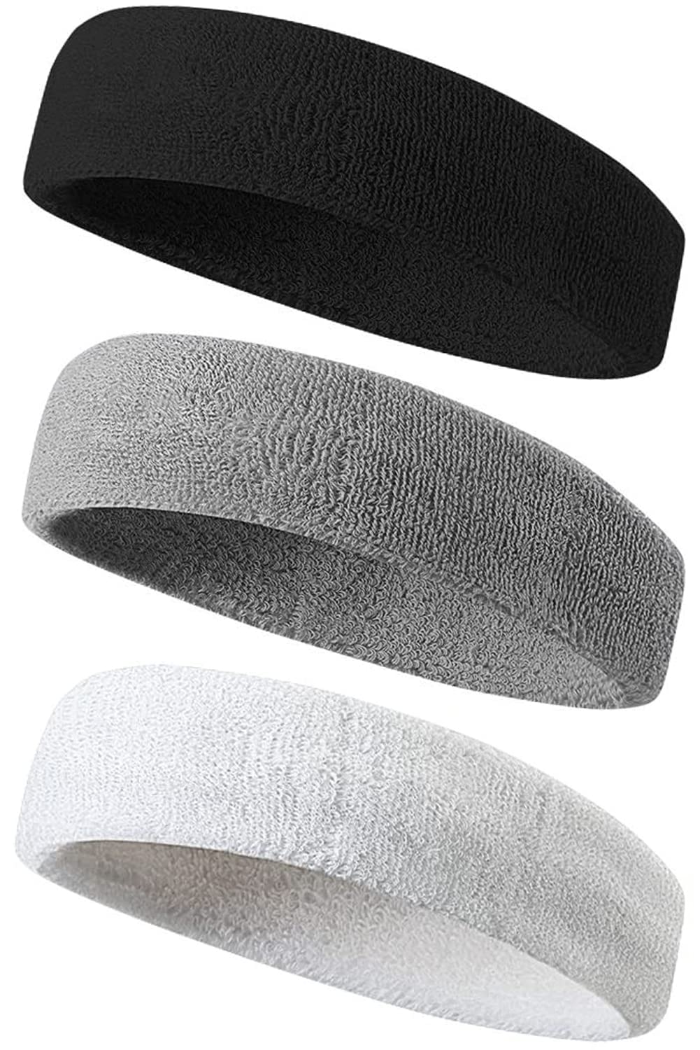 

Sports Headband for Men, Sweat Wicking, Eco-Cotton Material, Sponge-like Absorbency, Breathable, Elastic, Lightweight, Quick-Drying, for Running,