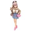 TAKARA TOMY Doll Coordination Gift Pretend Play Toy for Ages 3 and Up Licca-chan LD-03 Licca-chan 1-Week Set, Dress-Up
