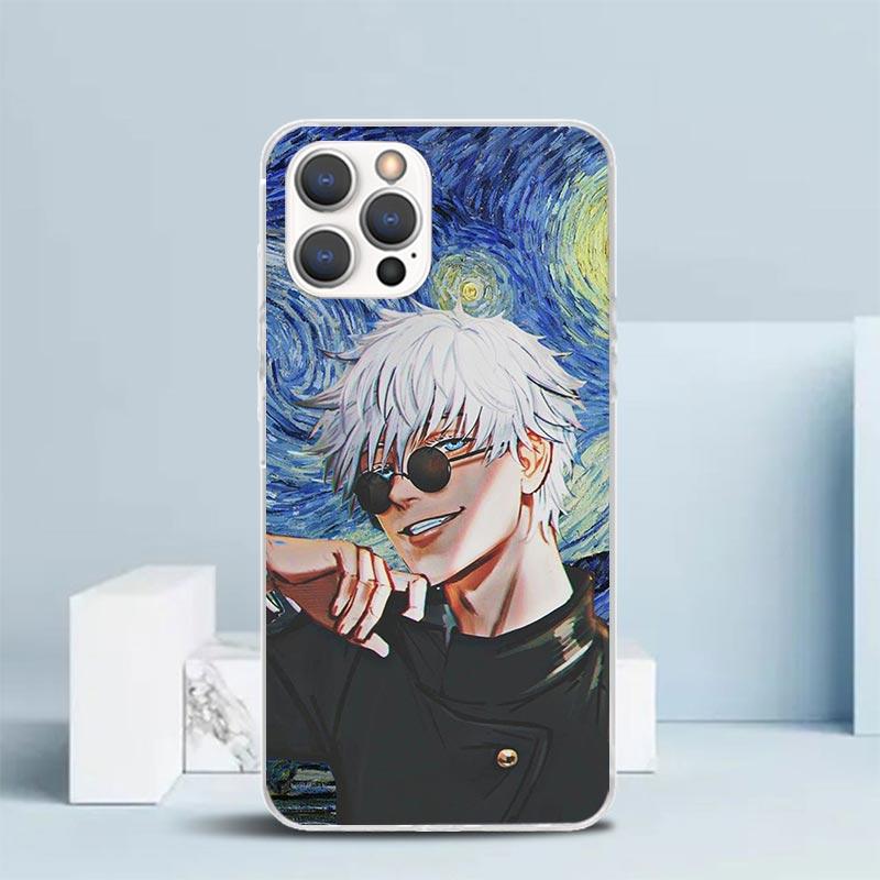 Hot Anime JusuKaisen Phone Case For IPhone 16 17 Air 16E 15 14 Plus 13 Mini 12 11 Pro Max 7 8 + SE 2020 Soft TPU Back Cover 16 1