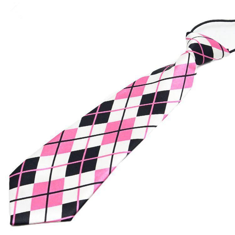 Kinderanzug Businessuniform Bedruckte Gestreifte Krawatte Gummiband Auftrittsgala Kinder Baby Accessoires