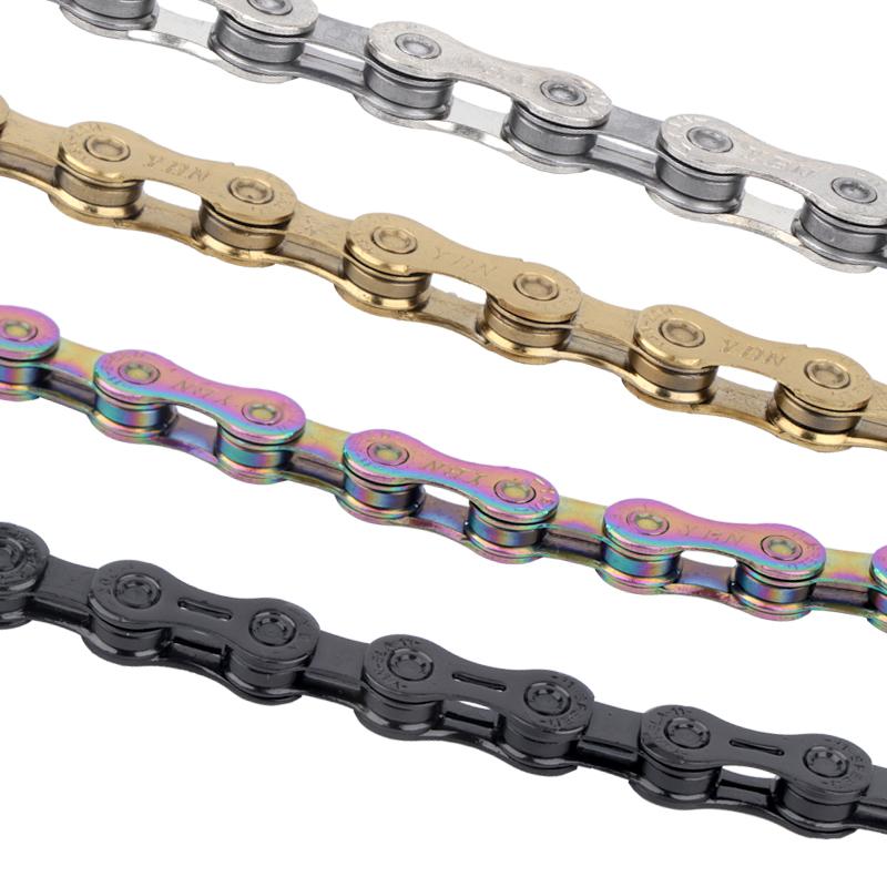 YBN Current 12v Mtb Chain 8v 10v 9v 11v Current Bicycle Chain 8 9 10 12 11 Speed Mountain Bike Chain 11V Road Cycling