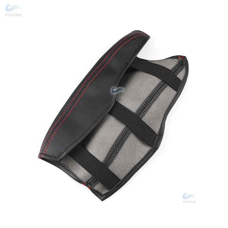 Microfiber Leather Car Styling Interior Center Control Armrest Box Cover Protective Trim For Honda XRV X-RV Vezel H-RV HRV