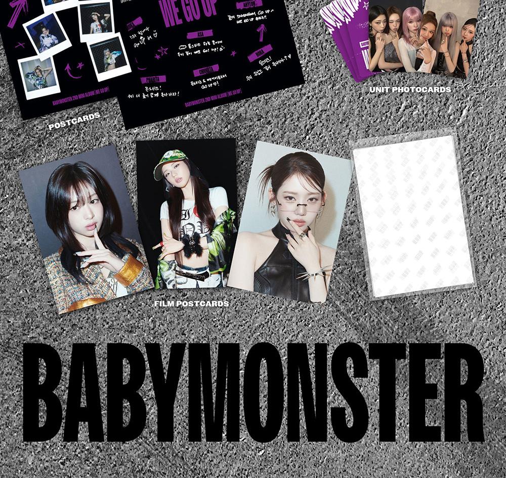 (Δοκός / Καρτ ποστάλ έκδ.) BABYMONSTER [WE GO UP] 2ο Μίνι Άλμπουμ