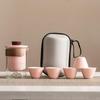 Portable Anti-scald Glass Travel Tea Set