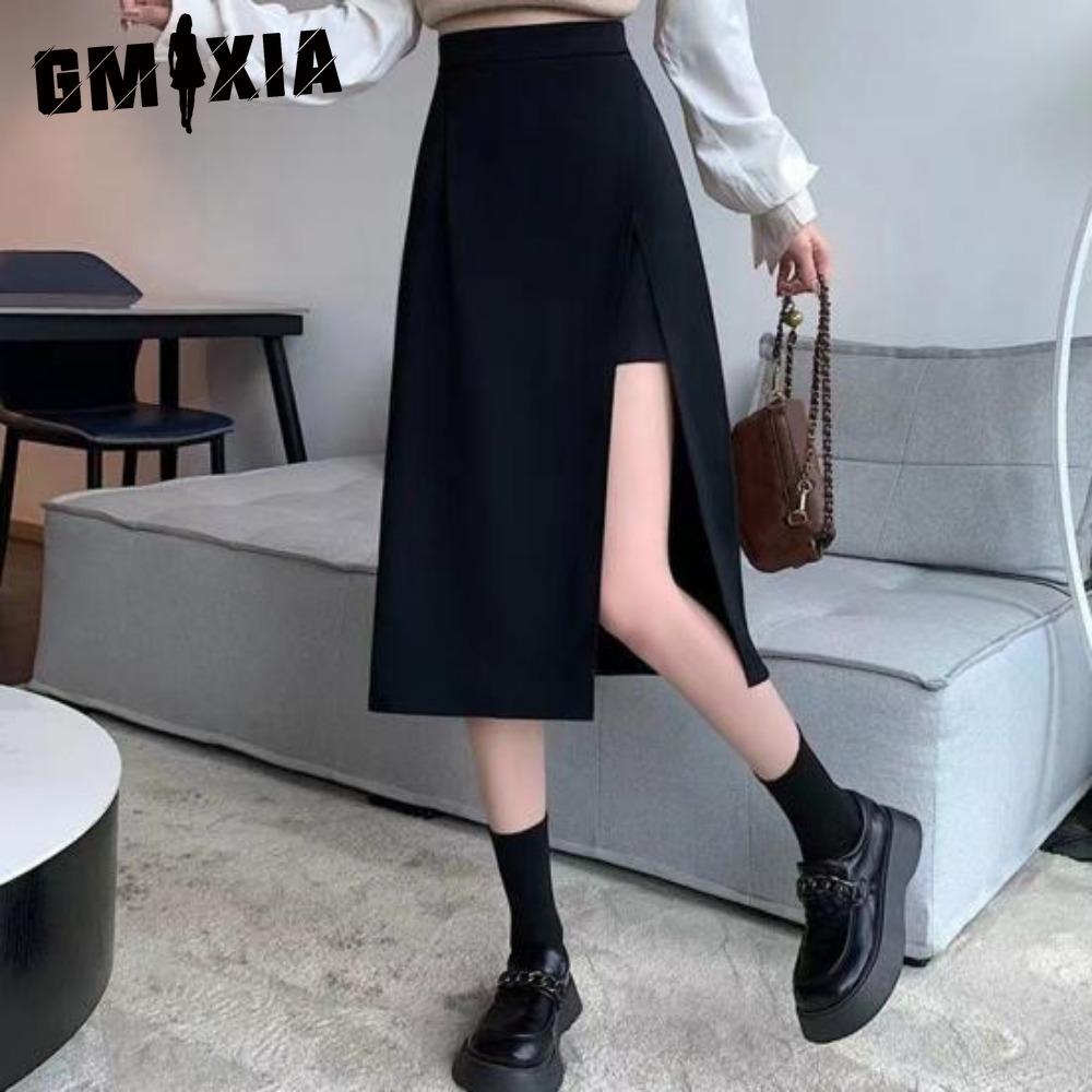 

GMXIA Женская Модная Повседневная Летняя Весенняя Юбка XXXXXL чёрный