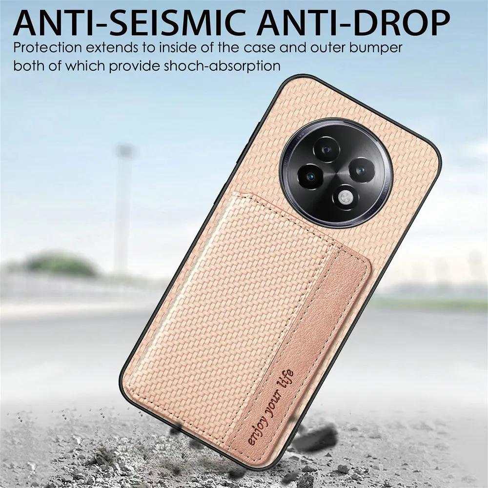 Realme 13 Pro Plus 5G RFID Leather Case Magnetic Card Back Panel for OPPO Realme 13 Plus Case Realme13 Pro+ Realmi 13 4G Fundas