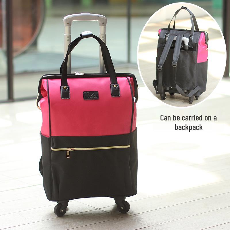 

Легкая женская дорожная сумка на колесиках в корейском стиле - Сумка большой вместимости для коротких поездок Large