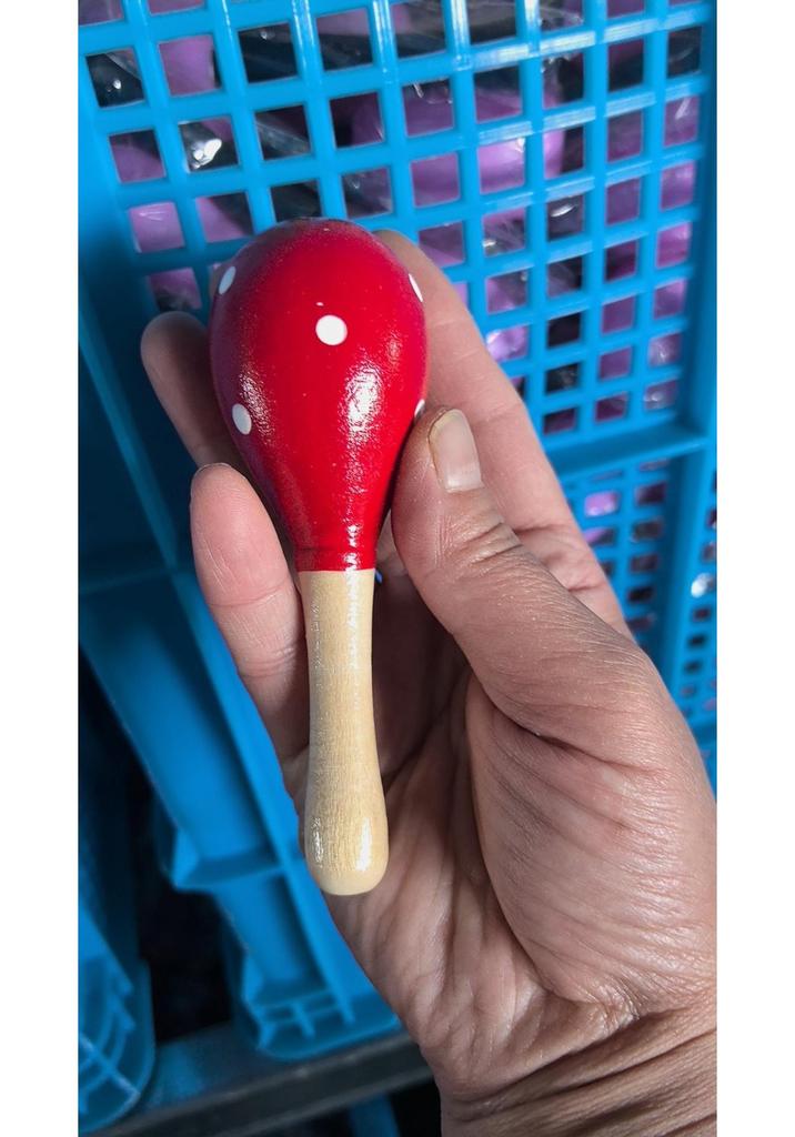 Colorful Wooden Maracas for Children - Orff Percussion Teaching Aids