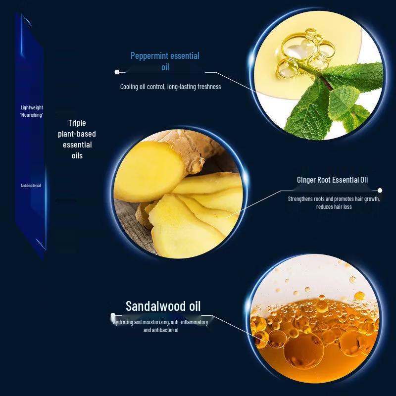 Slek Men's Refreshing Anti-Dandruff Fragrance Shampoo