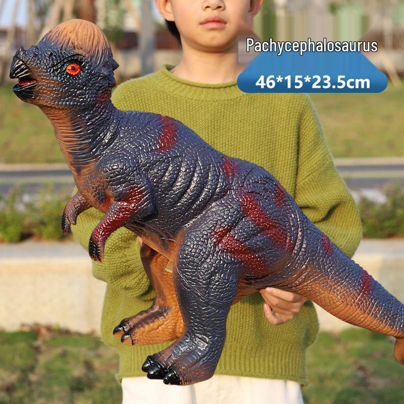 Large Soft Rubber Tyrannosaurus Rex Dinosaur Toy for Kids