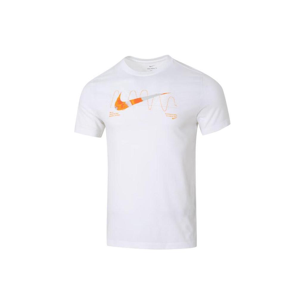 Nike SS24 Brand Logo Pattern Printed Casual Sports Running Fitness Comfortable Breathable Pullover Crew Neck Short Sleeve T-Shirt Men Tops FV8391100