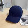 Korean-style spring/summer lightweight baseball cap with letter embroidery, quick-drying fabric, and bright colors, suitable for women and students