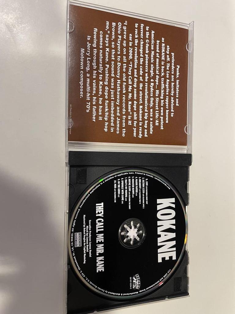 [USED] Kokane They Call Me Mr. Kane CD GANGSTA