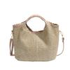 Bohemian Style Beach Bag Large Capacity Raffia Shoulder Bag Fashion Weave Straw Bag  Travel