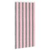 Insect Screen Door Curtain Chenille Silver Grey and Pink