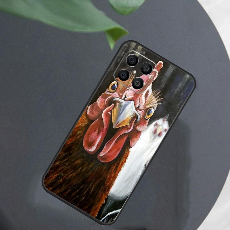 Cock Rooster Chicken For Honor Magic 7 Lite 6 8 Case For Honor 200 400 Pro 90 70 50 X8c X8b X9a X9b X9c X9d Win RT