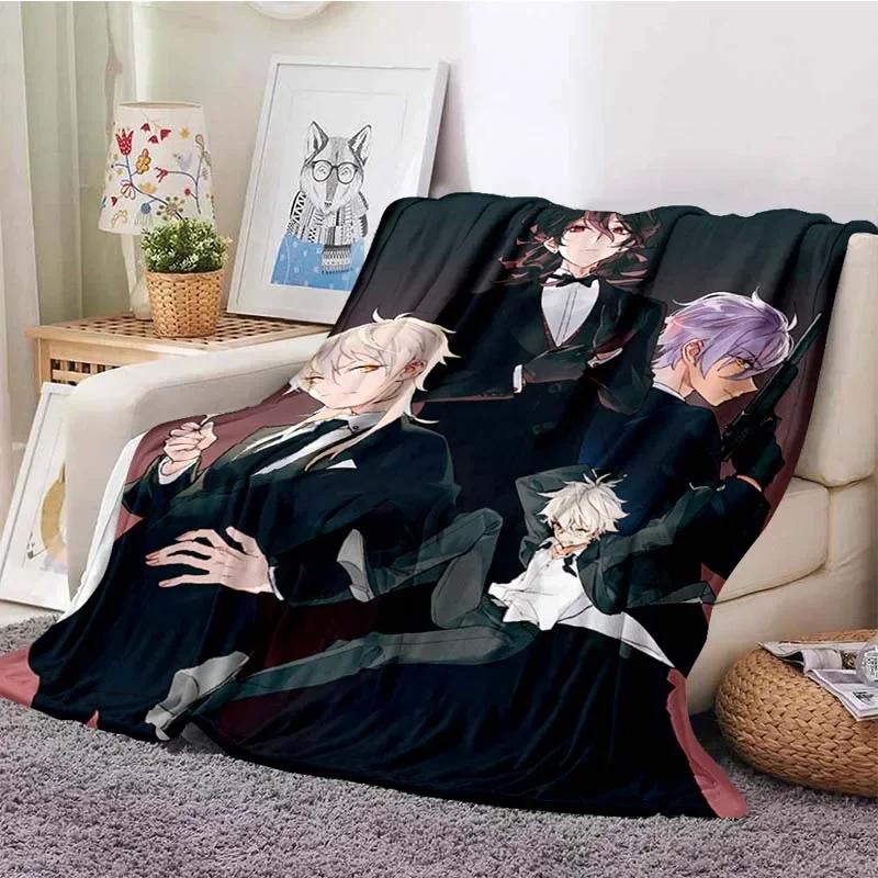 Cartoon Kinder Warme Decke Idol Fantasy Festival Untote Gruppe Bedruckte Decke Mikrofaser Flauschige Decke