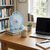 Low Noise USB Rechargeable Mini Desk Fan Quiet Personal Cooling Fan  Office