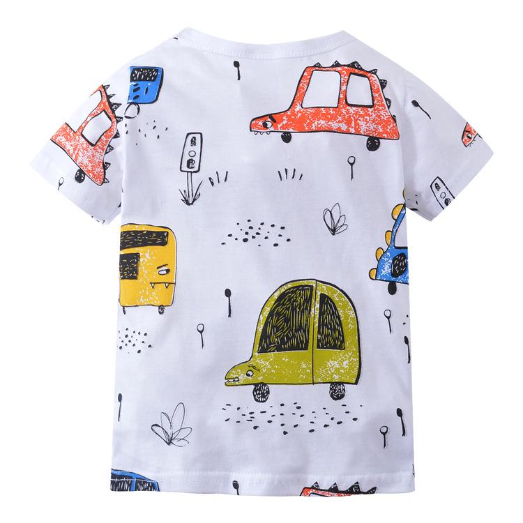 Spring/Summer Cotton Short-Sleeve Kids T-shirt for Boys & Girls