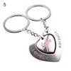 1 Pair Key Finder Lightweight Rust-resistant Smooth Surface Girls Key Ring for Women
