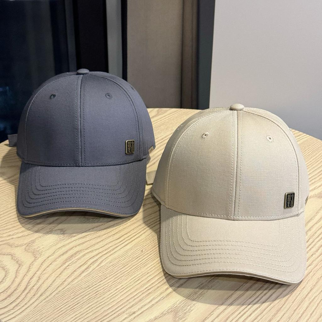 New Chinese-style unisex hard-brim baseball cap, fashionable and versatile, sun-shading, makes the face look smaller and trendy