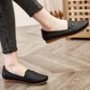 Plus Size Stitching Laser Women's Flat Loafers