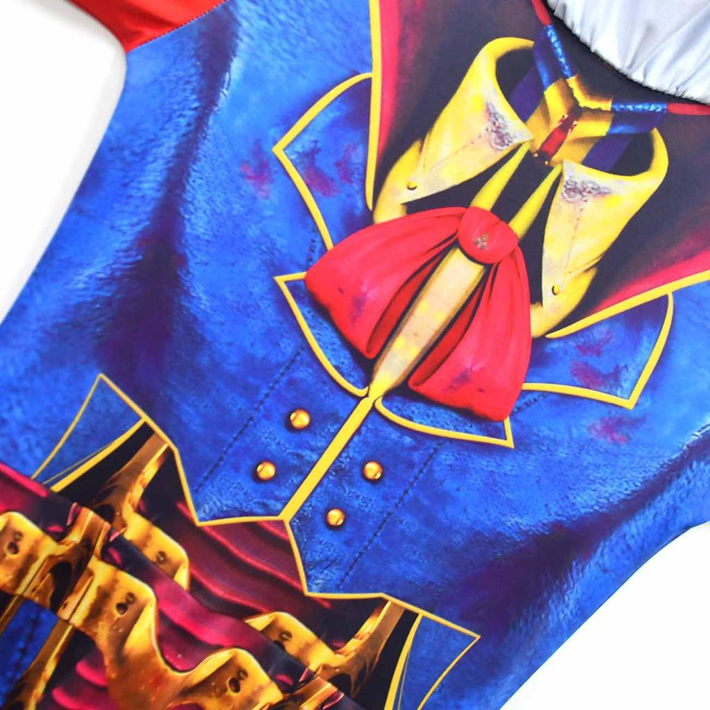 Espeluznante Mono de Cosplay de Bufón Payaso Prototipo Niños Halloween Fnaf Disfraz de Monstruo Mono para Niños Mono de Fiesta