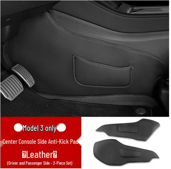 

Tesla Model 3/Y Rear Seat Kick Mats - Protective Anti-Dirty Cover Pad