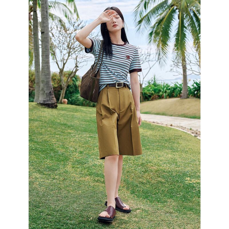 JOOZE ANNAKO Women s Nautical Striped Short Sleeve T-shirt 2XL