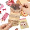 20pcs Fresh Store Series Food and Coffee Material Pack DIY Scrapbook Handbook Aesthetic Stationery Supplies