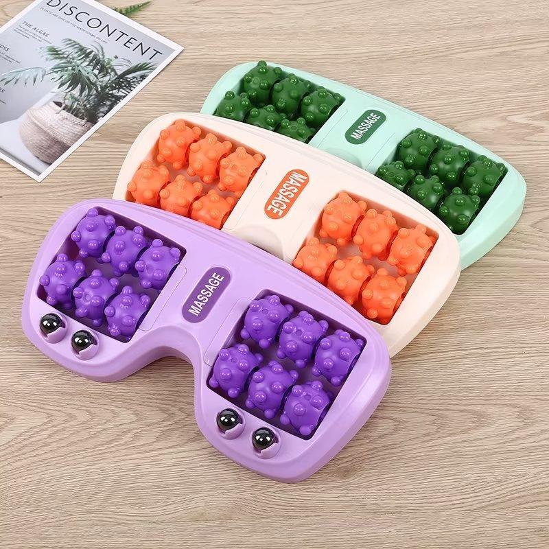 Cat'S Paw Foot Roller Massager Foot Massage Magnetic Bead Roller Multi-Point Foot Massage Foot Therapy Rubbing Foot Massager